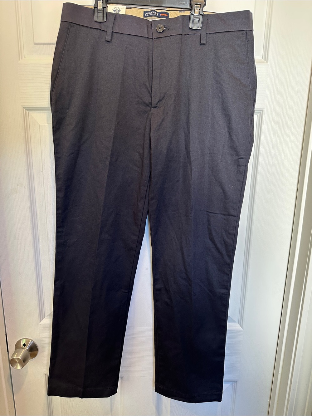 Dockers Men's Straight Dress Pants - Navy